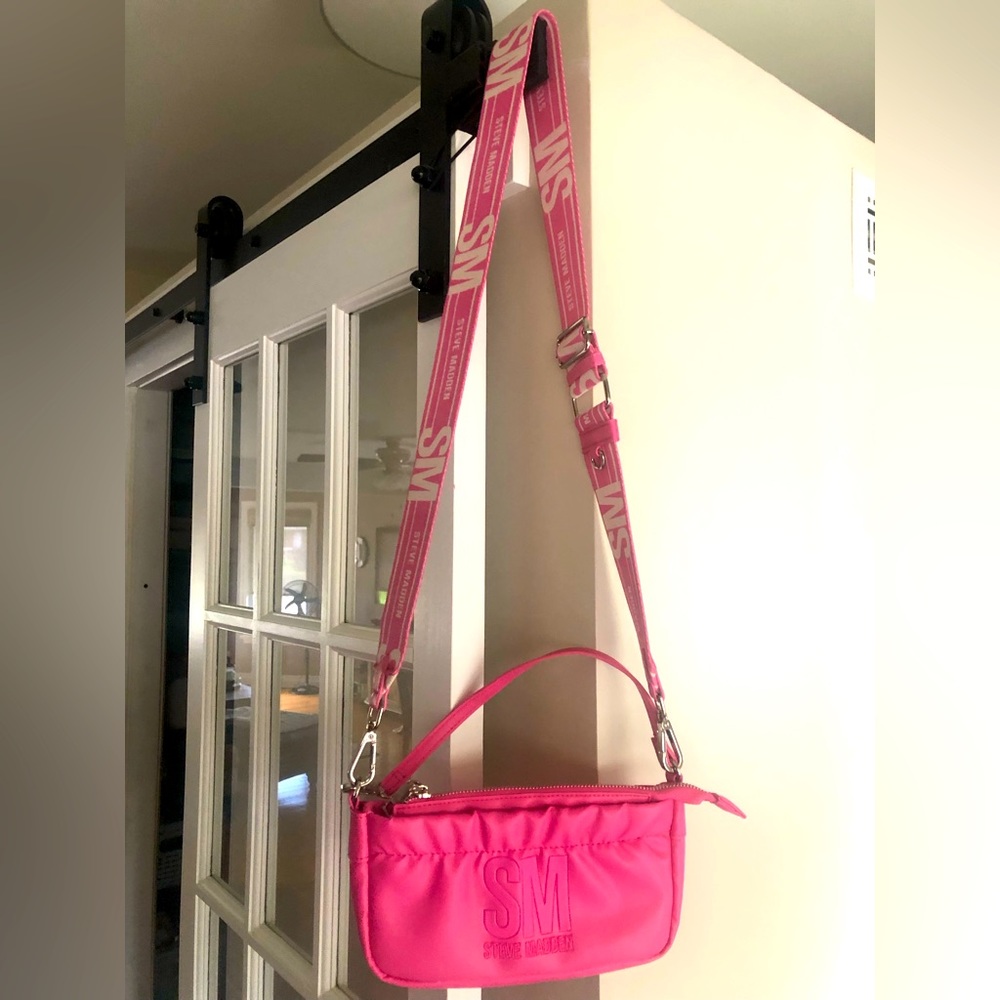 Steve Madden Barbie 2WAY Pink Crossbody Purse